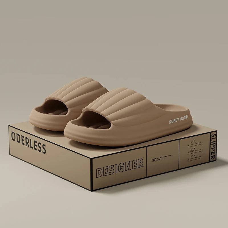 Stylish Women's Thick Sole Slippers | Cloud-Like Comfort