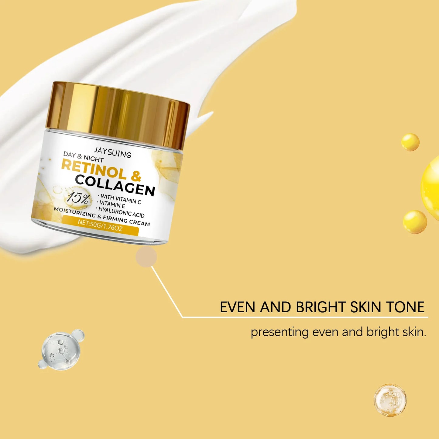 Collagen Moisturizing Facial Cream for Radiant Skin & Firmness