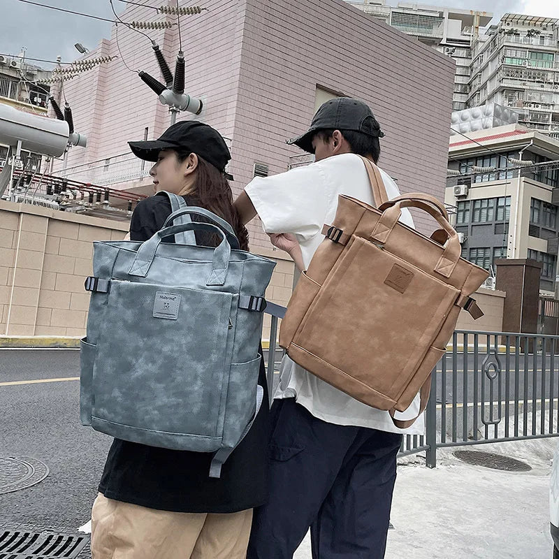Stylish PU Leather Women's Backpack | Spacious Travel Companion
