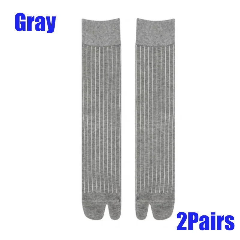 Stylish Cotton Tabi Socks for Women | Comfortable Two-Toed Socks