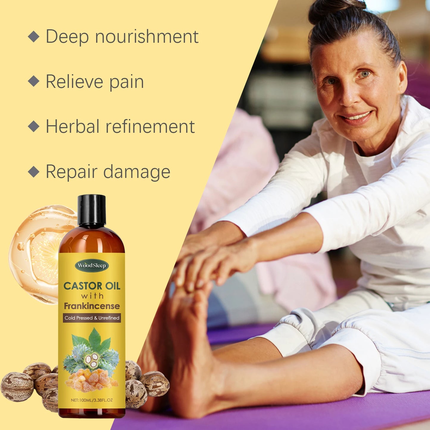 Soothing Joint Massage Oil | Nourishing Plant-Based Body Oil