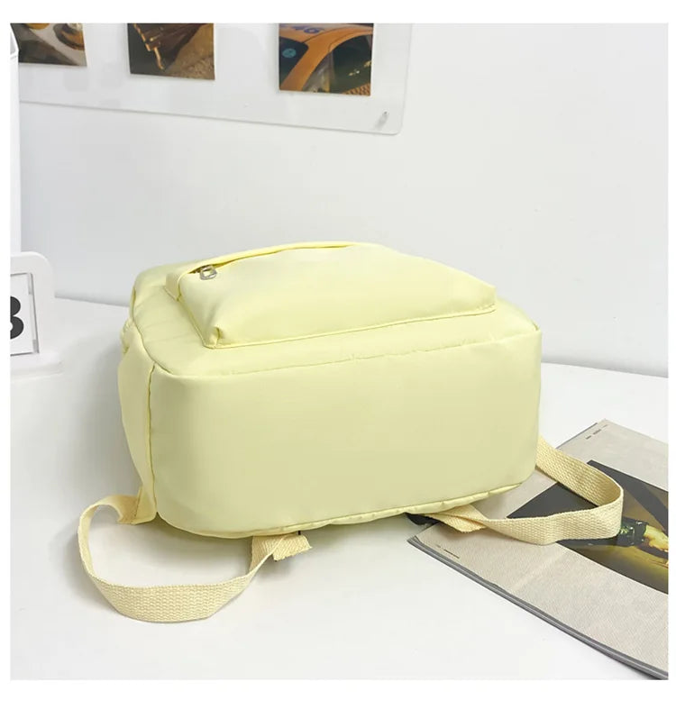 Stylish Large Capacity Backpack for Teen Girls | Minimalist School Bag
