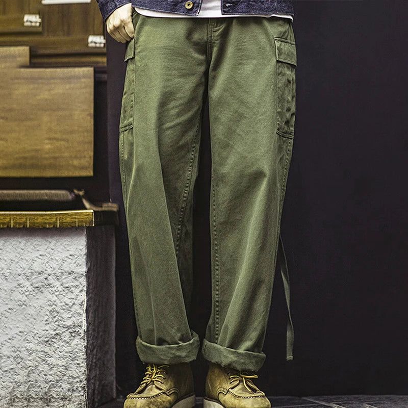 Men's Vintage Multi-Pocket Tactical Cargo Pants | All-Season Comfort