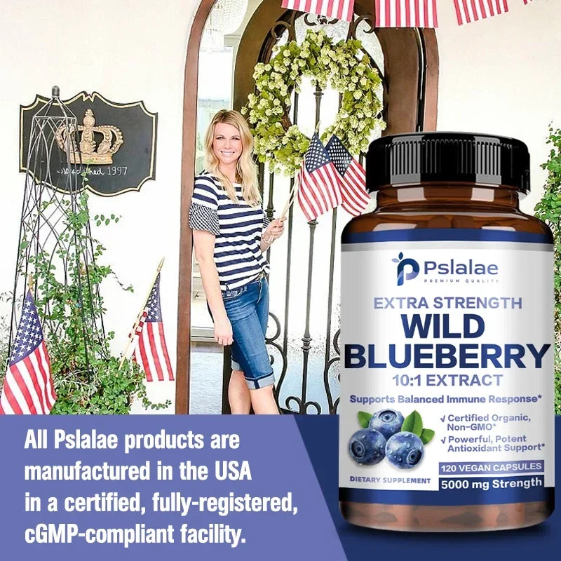 Natural Wild Blueberries | Anti-Aging Antioxidant Supplement