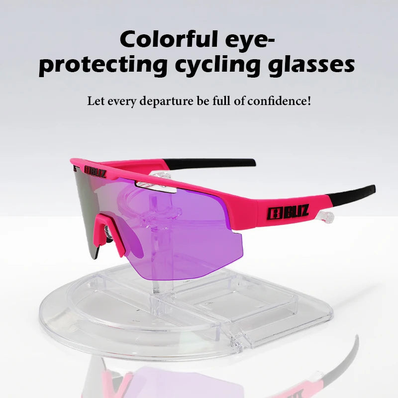 B Bliz Fusion Cycling Sunglasses Men Bicycle Racing Riding Glasses UV400 Photochromic MTB Outdoor Sports Camping Golf Equipment