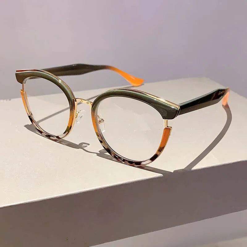 Stylish Cat Eye Eyeglasses | Trendy Colorful Computer Specs