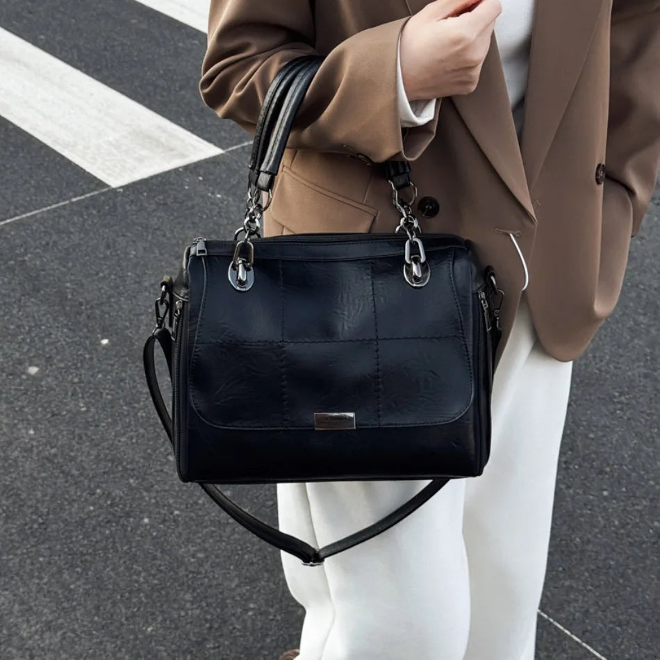 Luxury PU Leather Hand Bags for Women | Versatile Tote & Crossbody