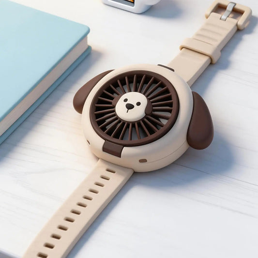 Wearable Portable Fan | 3 Speed Watch Shape Air Cooler