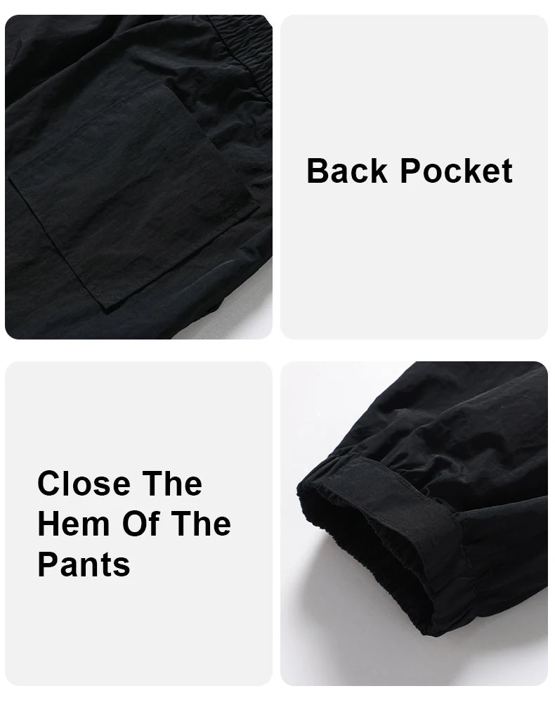 Men's Quick Drying Water-Repellent Hiking Pants | Breathable Outdoor Trousers