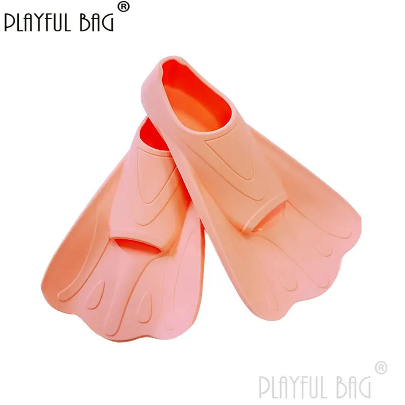 Colorful Silicone Swimming Short Fins | Perfect for All Ages