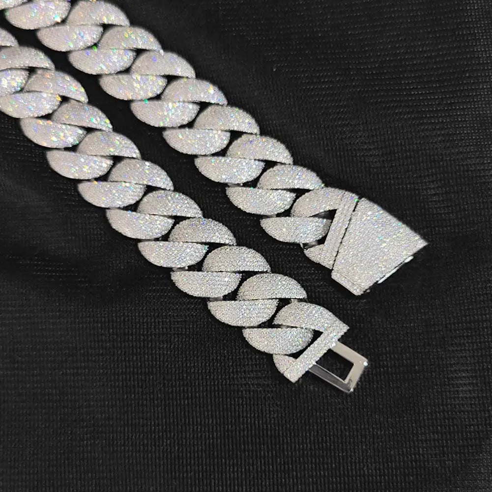 Luxury 24mm Diamond Chain Necklace | Iced Out Hip Hop Style