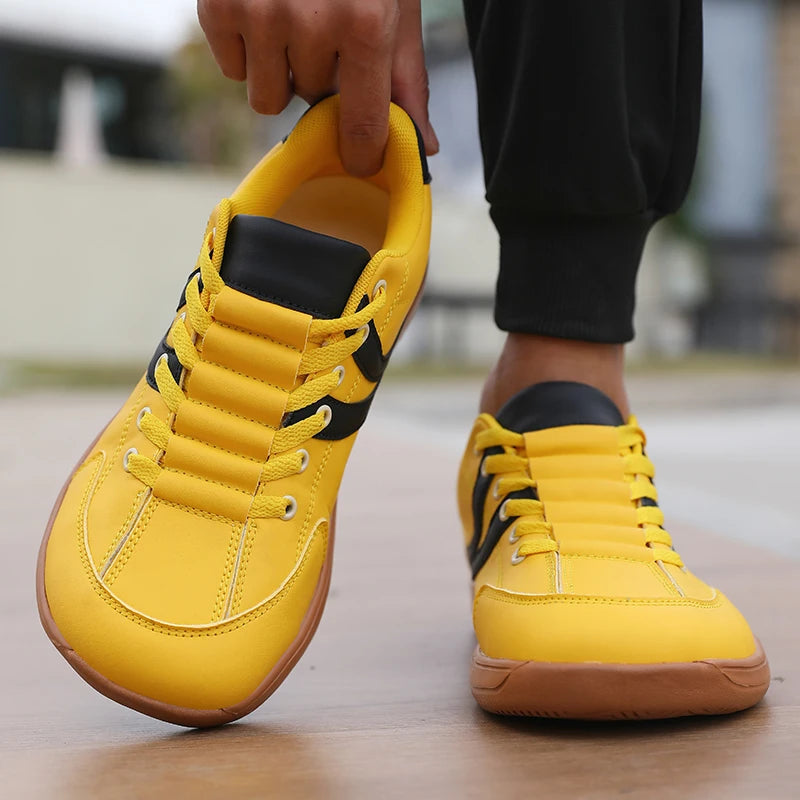 Flat Bottomed Barefoot Shoes | Comfortable Outdoor Ankle Boots