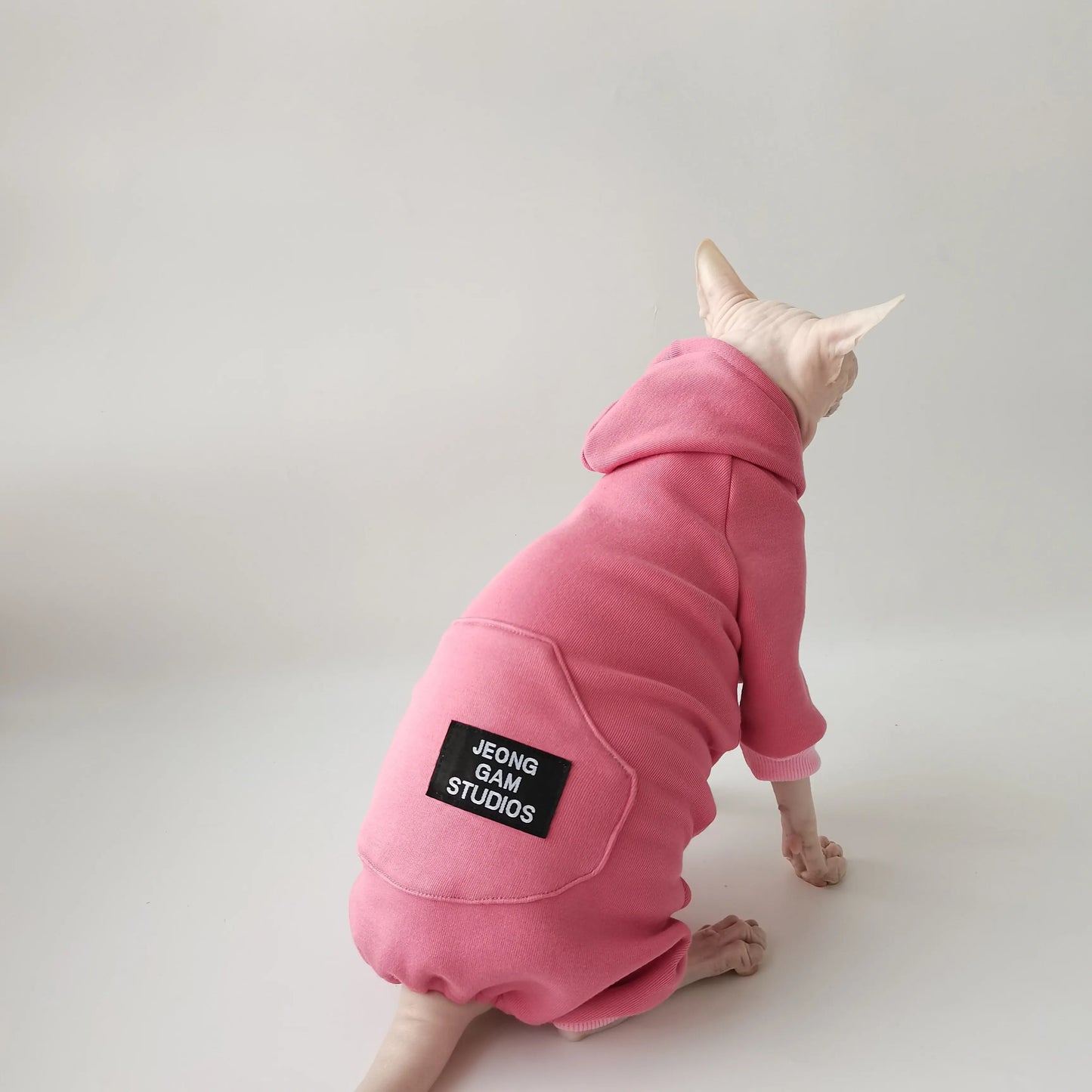 Soft Fleece-Lined Coat for Cats | Cozy Autumn Winter Hoodie