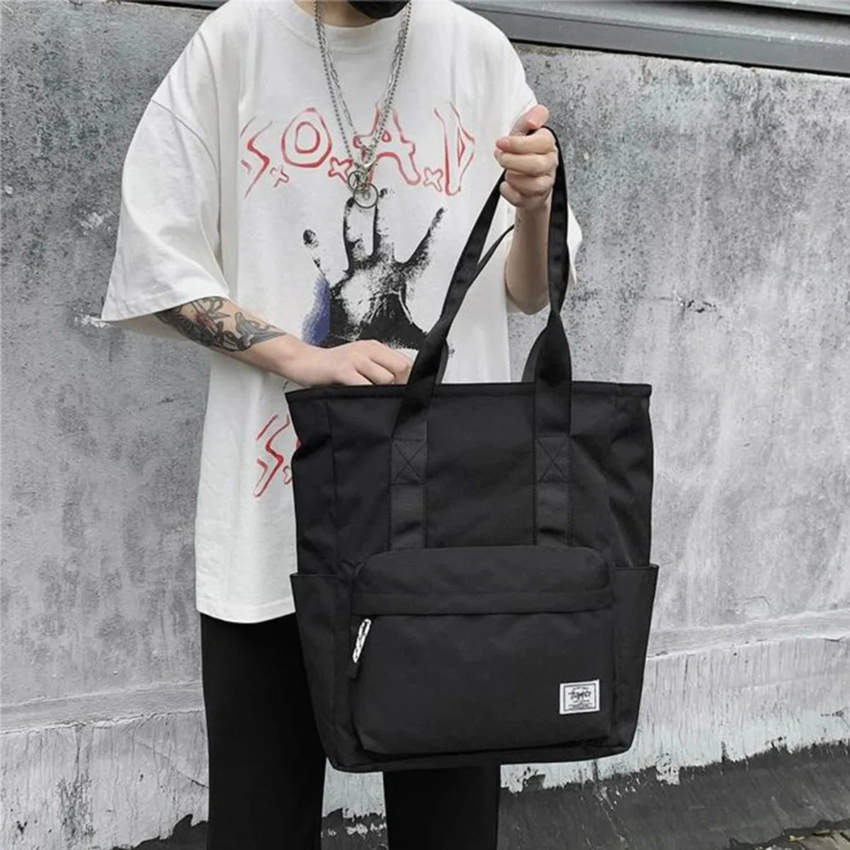 Waterproof Casual Shoulder Bag | Big Capacity Tote for All Occasions