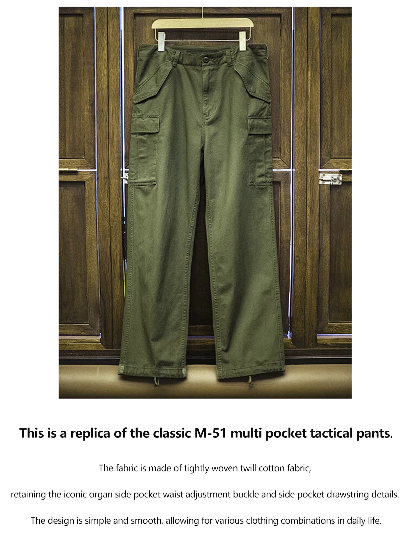 Men's Vintage Multi-Pocket Tactical Cargo Pants | All-Season Comfort