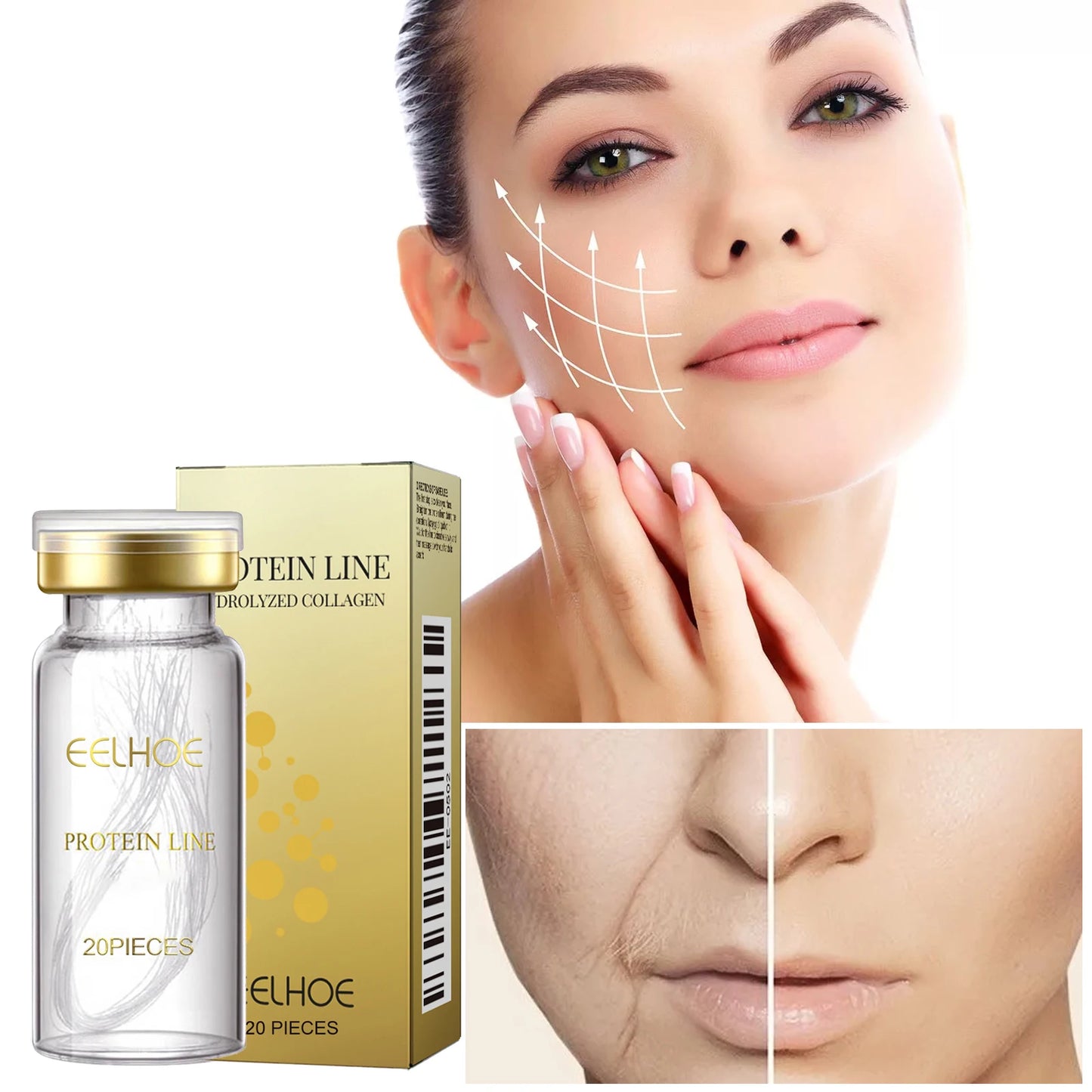 Hydrolyzed Collagen Face Serum | Firming & Pore Minimizing Skincare
