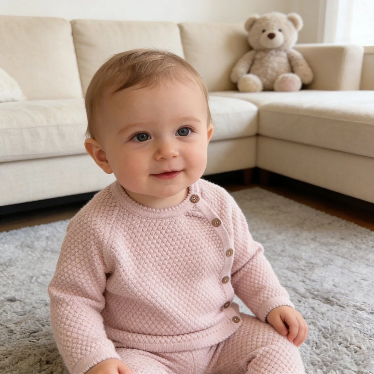 2PCS Autumn Winter Baby Clothing Set | Cozy Pajamas for Infants