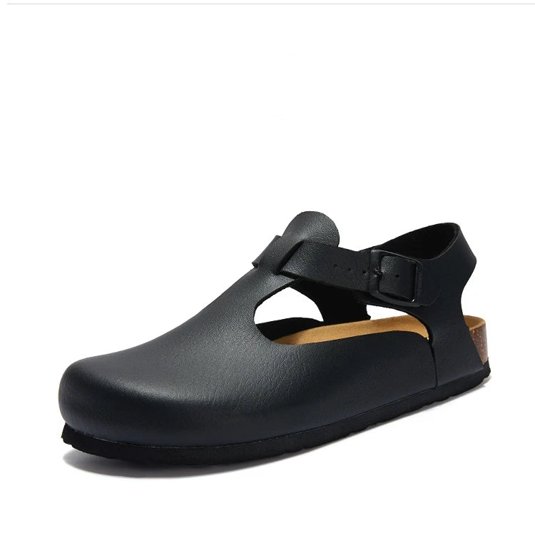 Summer Women's Gladiator Cork Sandals | Casual Buckle Straps