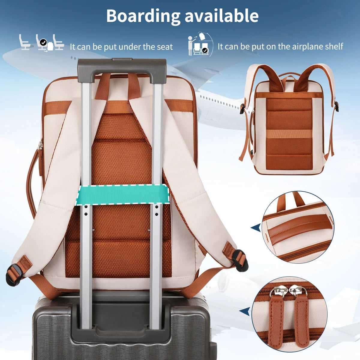 Unisex Lightweight Backpack | Travel & School Bag for Easy Carrying