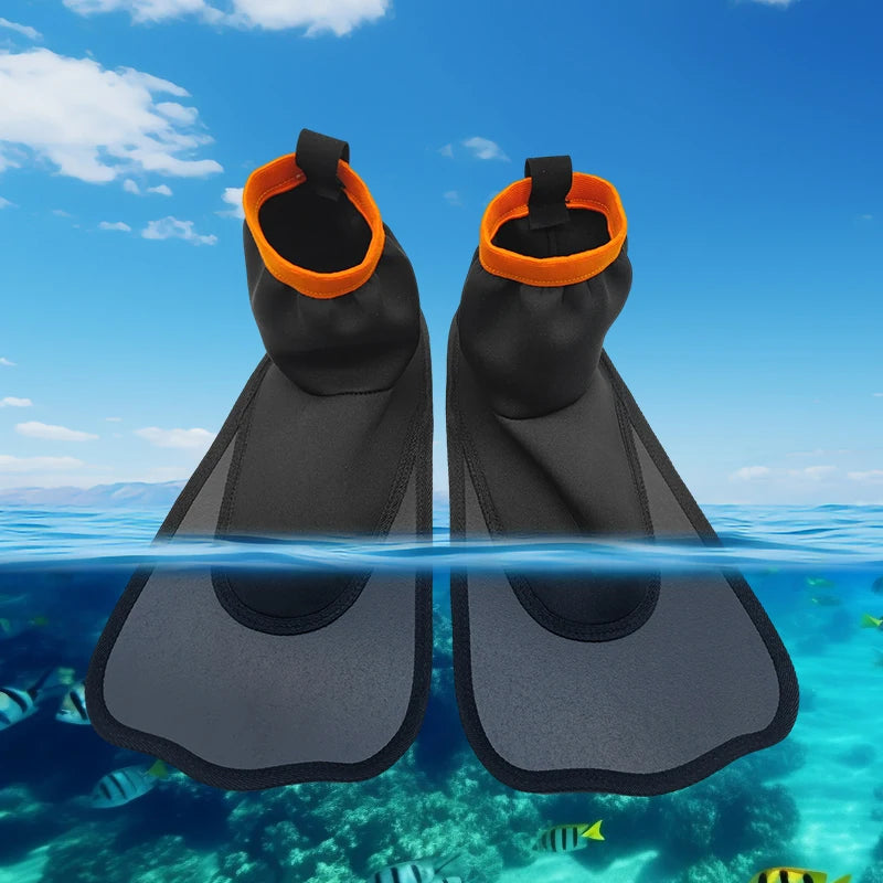 Ultra Light Foldable Swim Fins | Portable Travel Snorkel Flippers