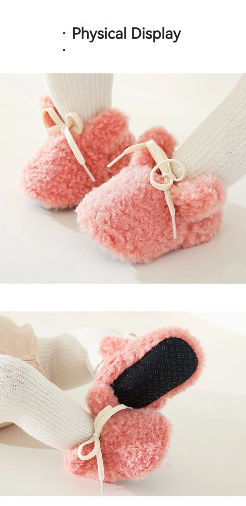 Warm Baby Booties | Soft Anti-Slip Winter Infant Shoes