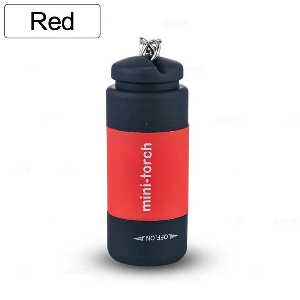 Waterproof Mini Keychain Flashlight | USB Rechargeable LED Light