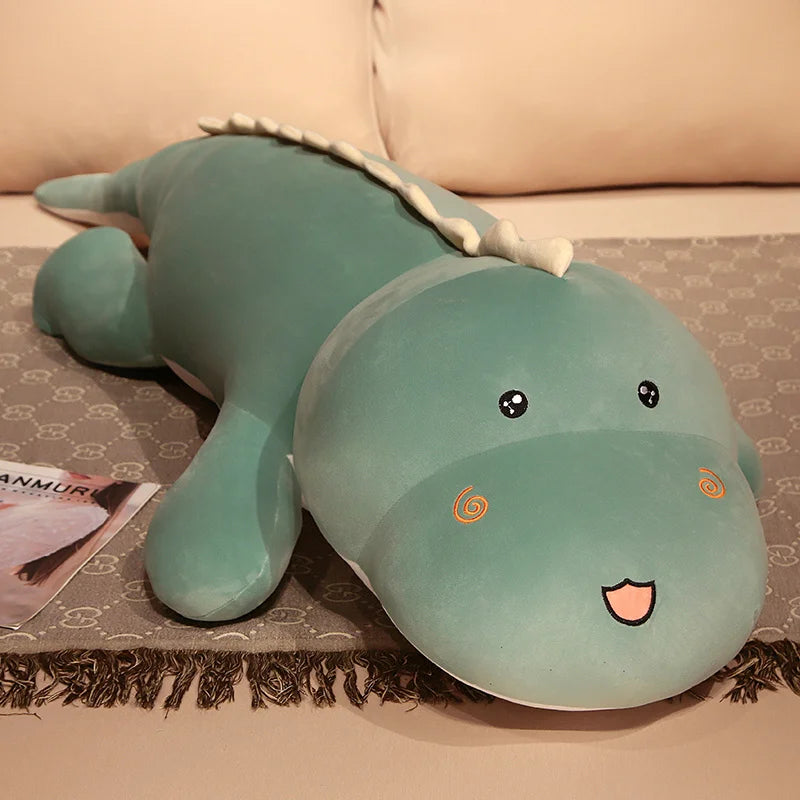 150cm Huggable Dinosaur Pillow | Soft Plush Toy for Kids