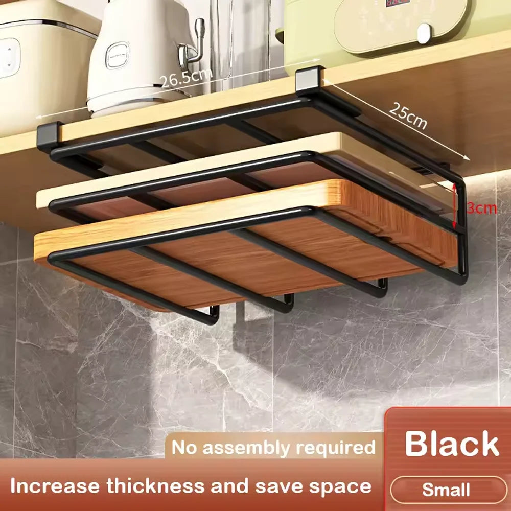 Kitchen Hanging Organizer Rack | Space-Saving Storage Solution