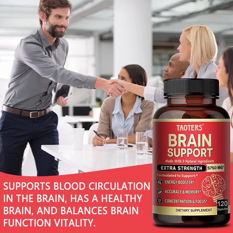 Advanced Nootropic Brain Capsules | Memory, Focus, Clarity Support