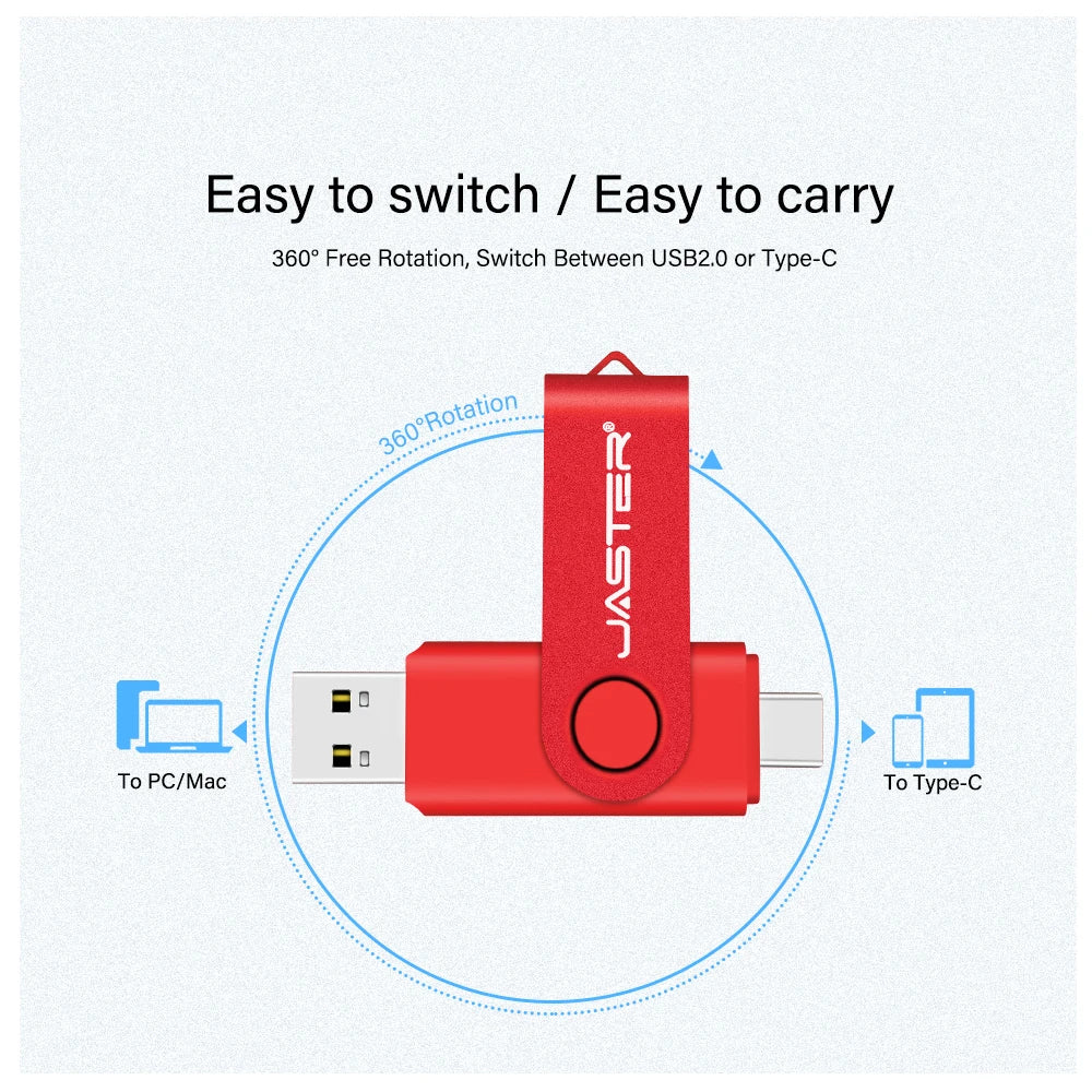 High-Speed 64GB TYPE-C USB 3.0 Flash Drive | Portable OTG Solution