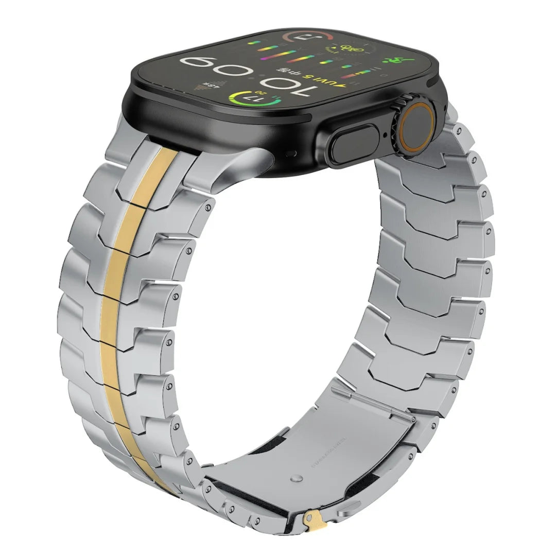 Titanium Color Metal Strap for Apple Watch | Premium Quality Band