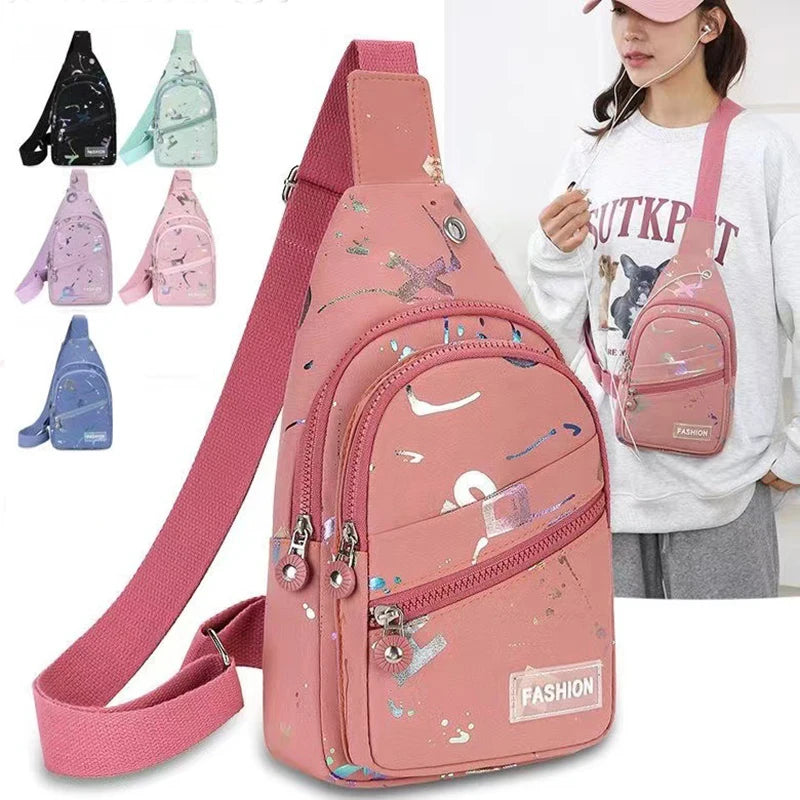 Women's Trendy Cross Body Chest Bag | Fashionable Travel Backpack