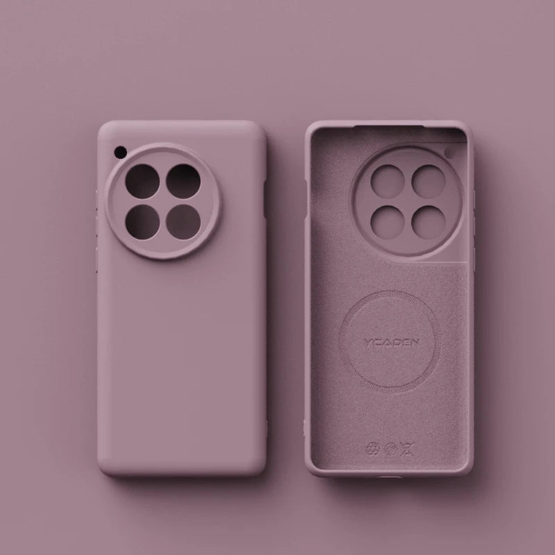 Luxury Shockproof Liquid Silicone Case for OnePlus Devices