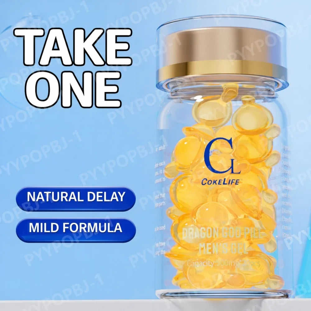 Gentle Male Delay Capsules | Enhance Intimacy & Pleasure