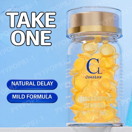 Gentle Male Delay Capsules | Enhance Intimacy & Pleasure