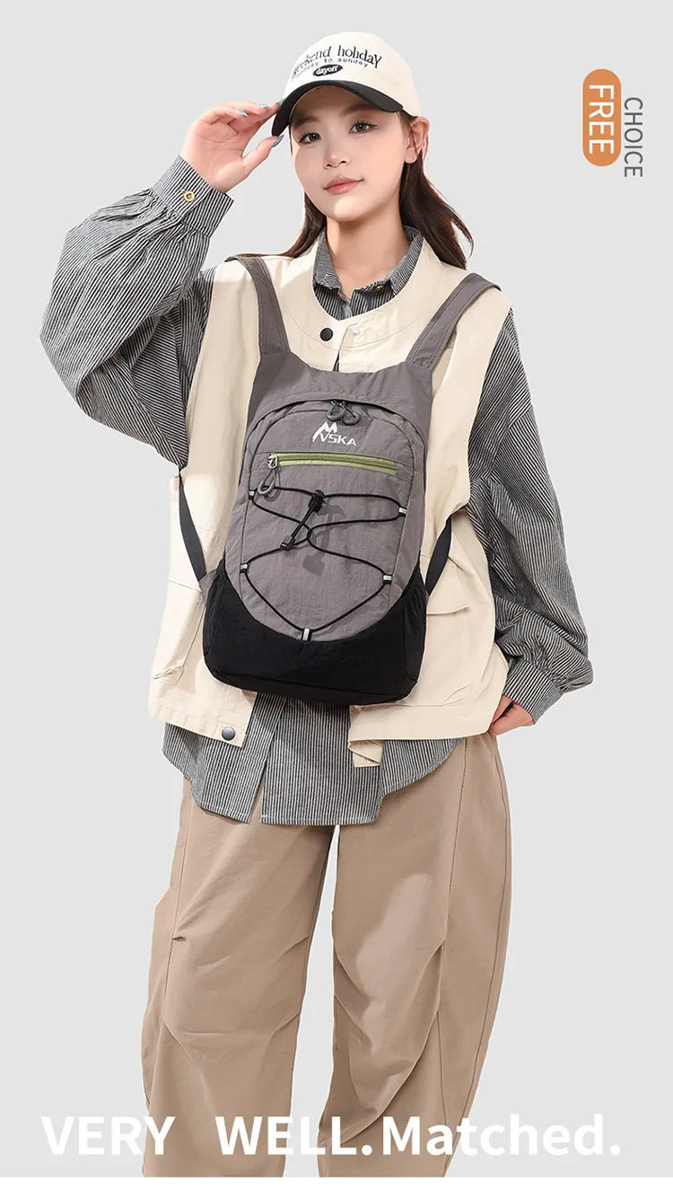 Lightweight Waterproof Unisex Backpack for Hiking and Travel