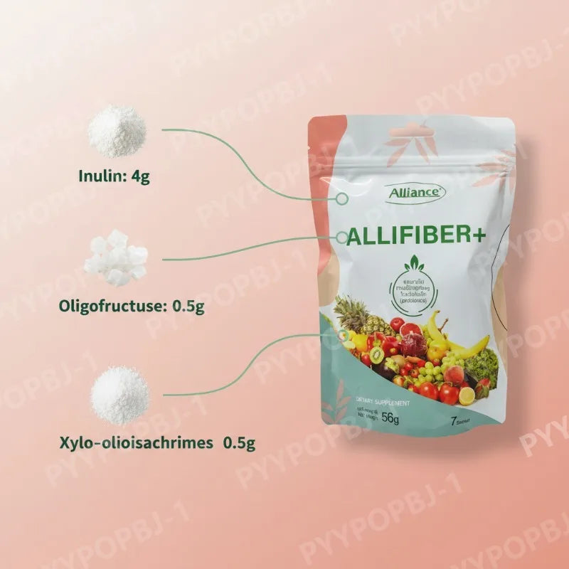 Prebiotic Fiber Powder Supplement for Gut Health | 7 Sachets