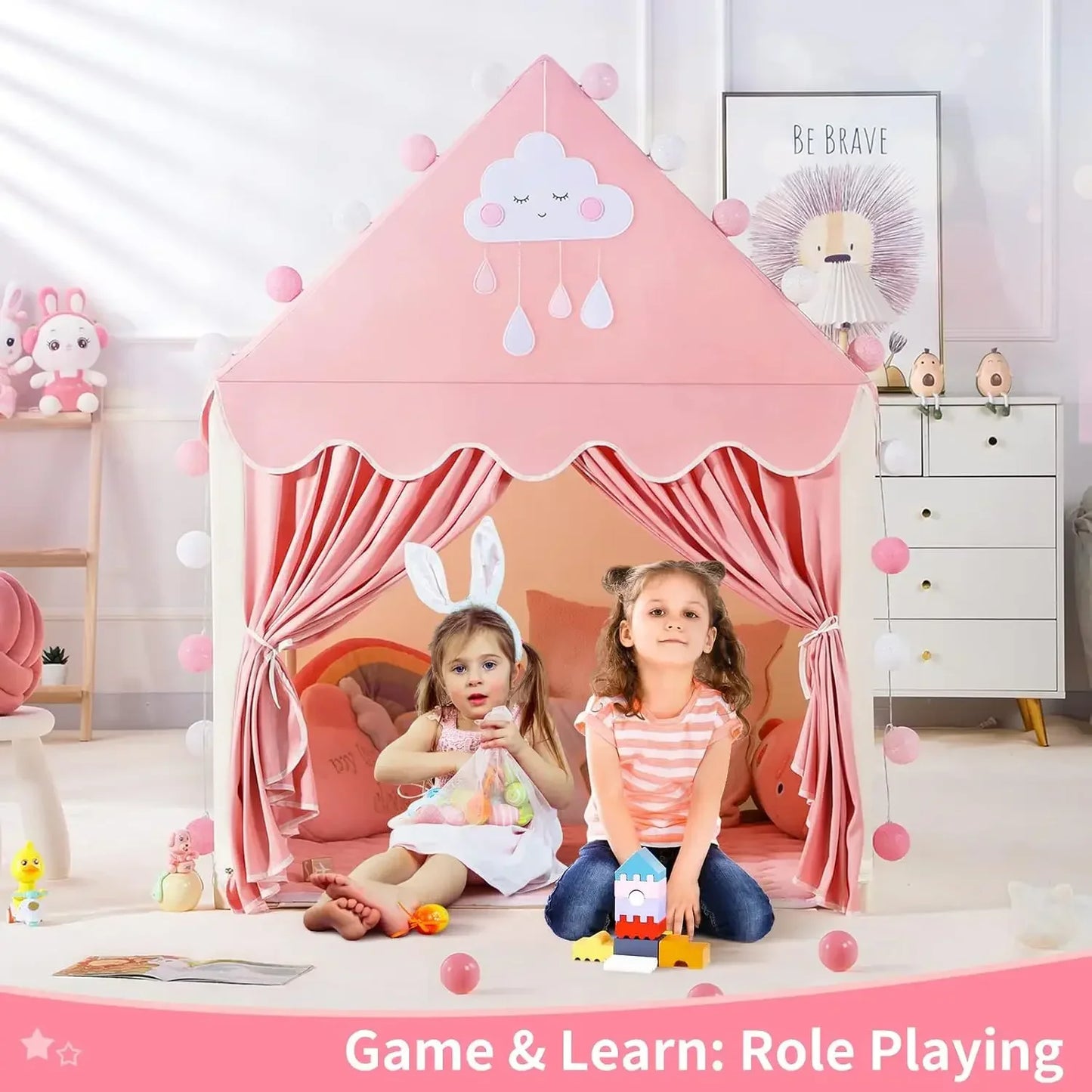 Children's Princess Castle Play Tent | Indoor Outdoor Fun