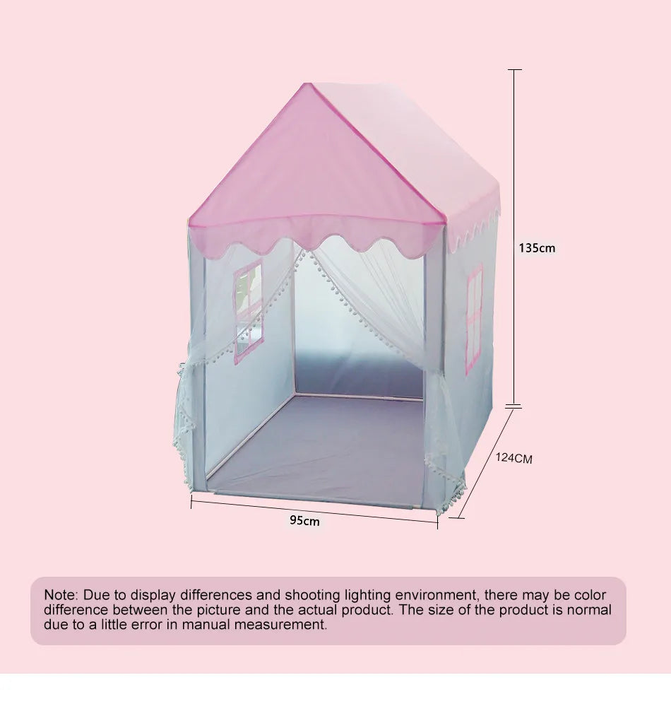 Children's Princess Castle Play Tent | Indoor Outdoor Fun