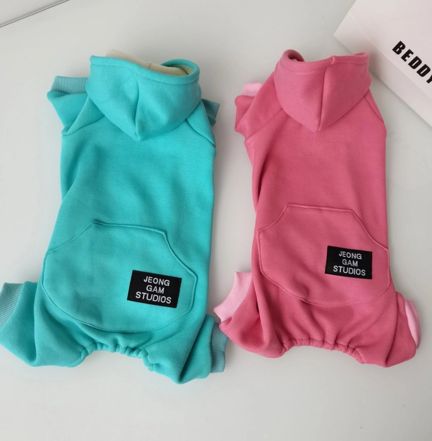 Soft Fleece-Lined Coat for Cats | Cozy Autumn Winter Hoodie