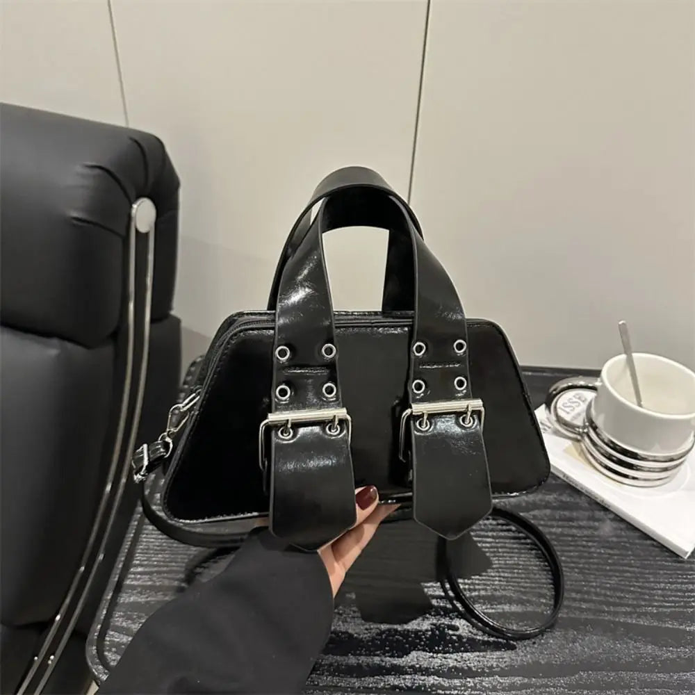 Vintage Gothic Cross Body Bag | Retro PU Leather Handbag