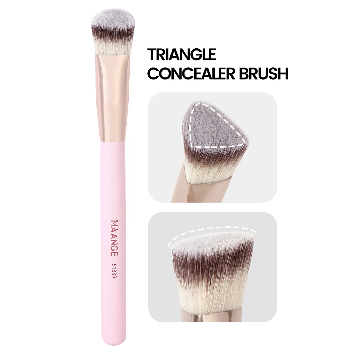 5pcs Makeup Brush Set | Essential Brushes for Stunning Beauty Looks