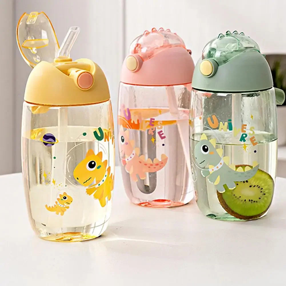 Children's Cartoon Dinosaur Water Bottle | Fun & Portable Sippy Cup