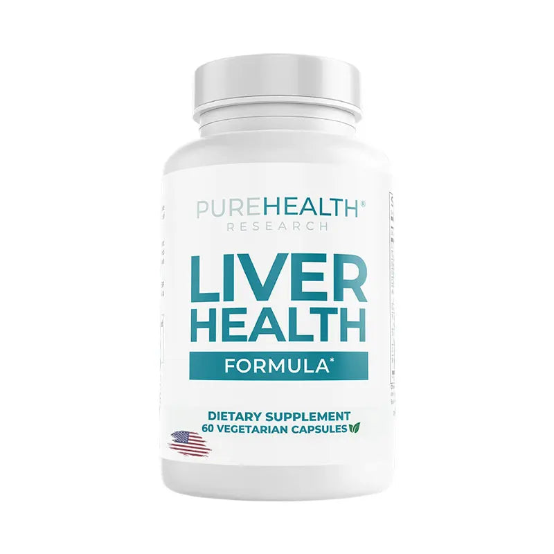 Liver Health Supplement with Milk Thistle, Ginger & Turmeric