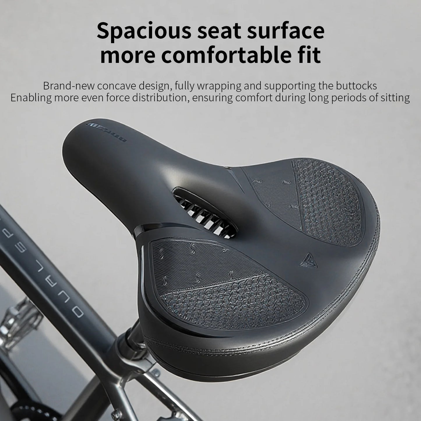 Universal Soft Bicycle Saddle - Shock Absorbing & Waterproof Cushion