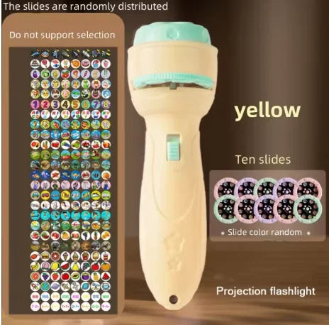 Projection Flashlight Toy | Fun and Educational Projector for Kids