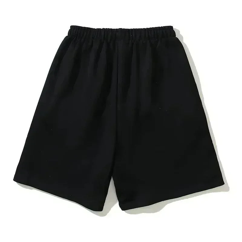 Gothic Men's Summer Shorts | Vintage Streetwear for Comfort