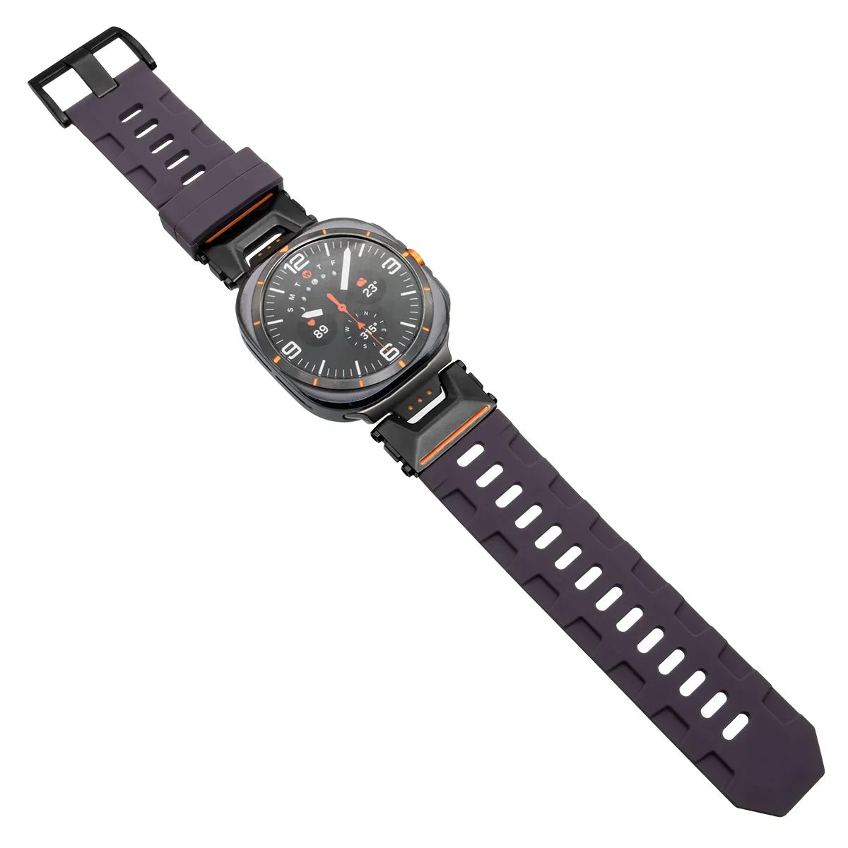 Soft Silicone Loop Strap for Galaxy Watch Ultra | Men Sport Band