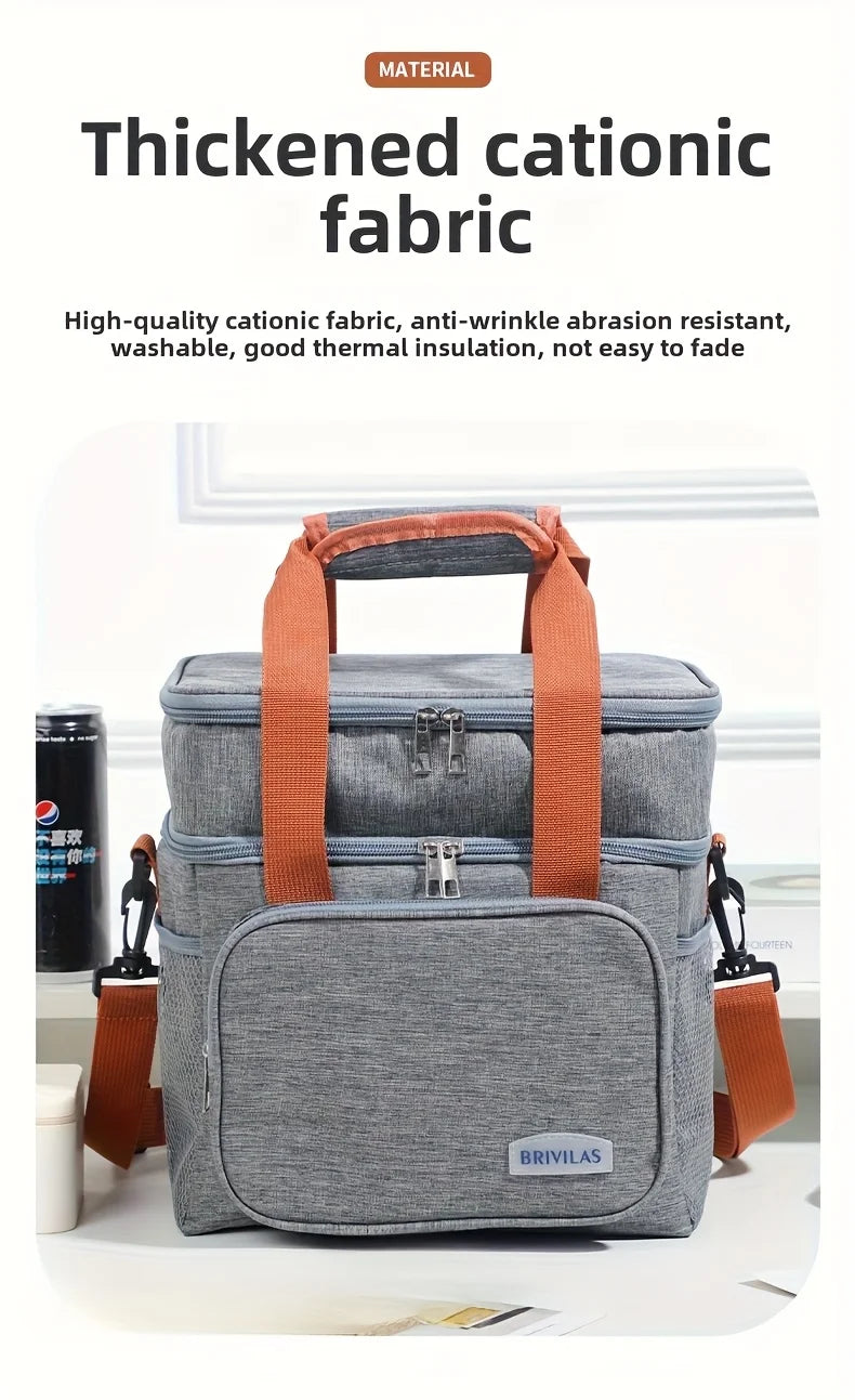 Bolsa Térmica Porta Alimentos Duradera | Versátil y Elegante