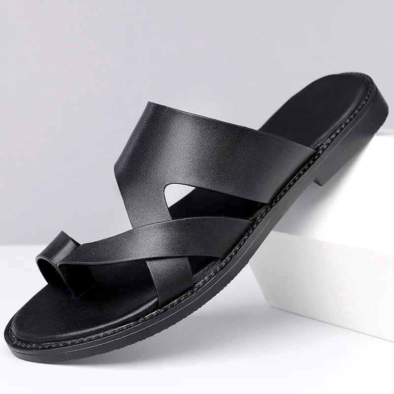 Men's Flat Summer Slippers | Comfortable & Lightweight Beach Sandals